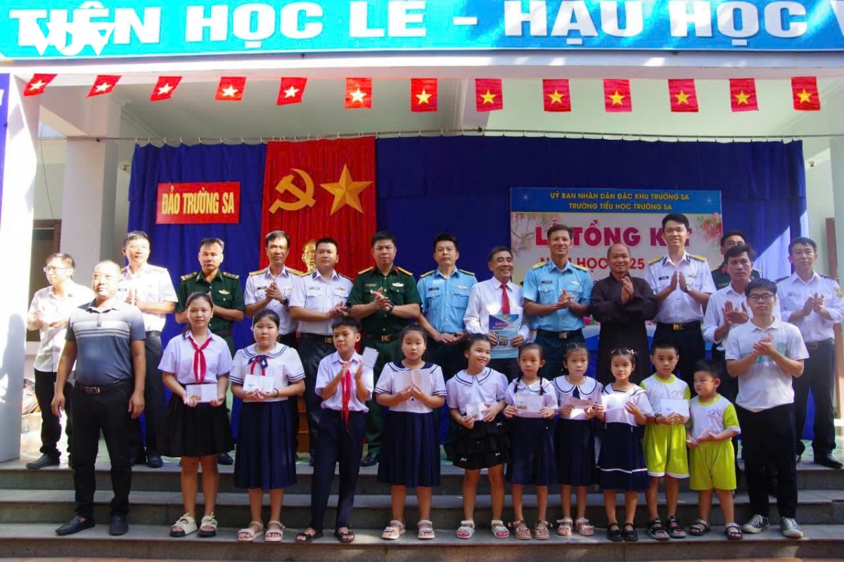 Trường Tiểu học Trường Sa tổng kết năm học 2025 - 2026